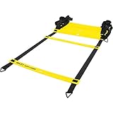 SKLZ Quick Flat Rung Agility Ladder with Free SKLZ Carry Bag