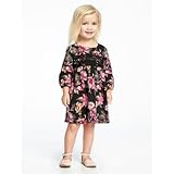 オールドネイビー OLD NAVY/ パターンレースヨークスイングドレス ブラックジャック ワンピース 18～24ヶ月【並行輸入】