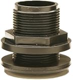 1" Bulkhead Fitting (Slip x Slip)