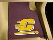 Central Michigan Chippewas Car Mats 2 Piece Car Floor Mat (Rug) -