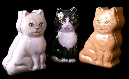 SET/3 Cat Tin Boxes REDUCED!
