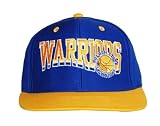 NBA Retro Golden State Warriors Snapback Hat Cap - 2 Tone Blue Yellow