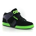 Osiris NYC 83 Mid Black Purple Suede Mens Trainers
