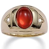Men's Sim. Ruby Ring