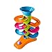 Fat Brain Toys RollAgain Tower, Cause-and-Effect Ball Run for Toddlers and Kids, Ball Drop Toy