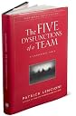 The Five Dysfunctions of a Team (text only) 1st (First) edition by P. Lencioni