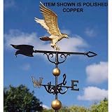 46 Eagle Weathervane Rust