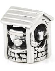 Ohm Sterling Silver Wishing Well Bead Charm