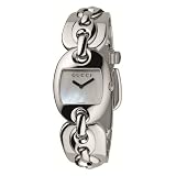 Gucci Women`s YA121502 Marina Chain Small White MOP Dial Watch