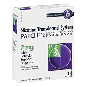 NICOTINE TRANS PATCH 7MG NOVAR Pack of 14 by NOVARTIS CONSUMER HEALTH ***
