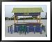 Bar on the Beach, Playa Del Carmen, Mexico Framed Art Poster Print by Keith Levit, 49x39