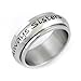 Always Sisters Forever Friends Spinner Ring - Sister Rings - BFF Sister Gifts - Best Friends Sister Ring