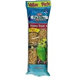 Kaytee Pet Products BKT100502940 Forti-Diet Pro Health Honey Parakeet Treat Stick, 7-Ounce