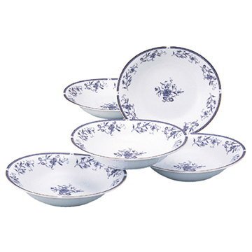 ★鳴海製陶　ペレーネブルー　カレー＆パスタプレートセット　40721-32584 [cosme]