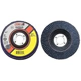 42144 Cgw Abrasives 4X5/8 T27 Z3 Xl 60 Grit Flap Disc
