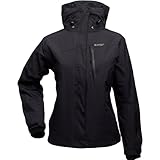 Hi-Tec Women's Trinity Peak Parka Jacket, Black, Large