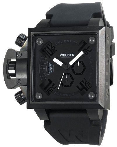 Welder by U-Boat K25 Chronograph Black Ion-Plated SS Mens Watch K25-4304