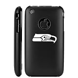 Apple iPhone 3G 3GS Black Aluminum Metal Case Seattle Seahawks