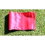 (1) Replacement Red Colored Jr Golf Flag for our 30" Practice Green Marker with Easy Grab Knob