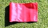 (1) Replacement Red Colored Flag for our 30 Practice Green Marker with Easy Grab Knob