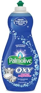 Palmolive Ultra Oxy-plus Power Degreaser Dish Liquid, 25 Ounce (Pack of 2)