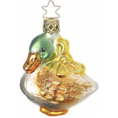 Fancy Mallard, #1-088-06, by Inge-Glas of Germany Fancy Mallard, #1-088-06, by Inge-Glas of Germany