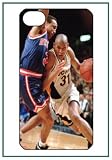 Reggie Miller Indiana Pacers NBA iPhone 4 iPhone4 Black Designer Hard Case Cover Protector Bumper