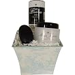 Maria Evora Carob Mineral Gift Basket, Black Basic