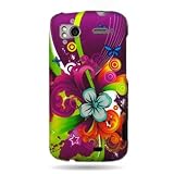 Hard Snap-on Shield WithFLORAL MEDLEY Design Faceplate Cover Sleeve Case fo ....
