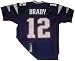 Tom Brady New England Patriots Autographed Reebok Authentic Navy Jersey