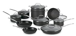 Cuisinart 66-17 Chef's Classic Nonstick Hard-Anodized 17-Piece Cookware Set
