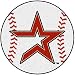 Houston Astros 29 Baseball Mat (Quantity of 1)