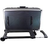 Ape Case Extra Large Aluminum Wheeled Hard Case - Grey/Black (ACHC5650)