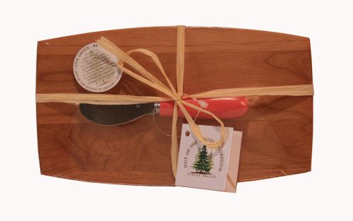 Out of the Woods of Oregon Pate Board with Pink Spreader