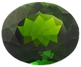 12x10mm Oval Cut Chrome Diopside Loose Gemstone