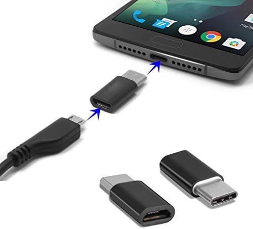 Haihood USB 3.1 Type-C Male to Micro USB Female Converter USB-C Adapter Type For Huawei P9/Google Nexus 6P; HTC 10; LG G5/LG Nexus 5X; OnePlus 2 Two;