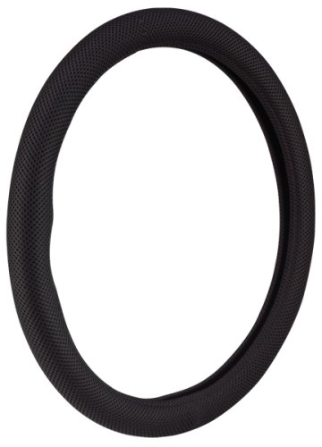 BLACK MESH STEERING WHEEL COVER