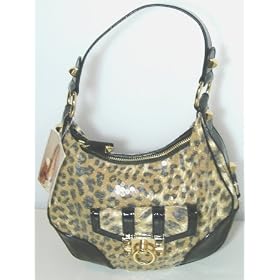 Betsey Johnson Lady Jungle Hobo (Camel)
