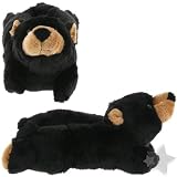 Black Bear Slippers for Women