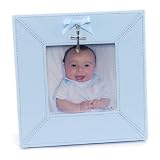 Mud Pie Baby Classic Keepsakes Blue Faux Leather... by Mud Pie