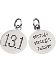 13.1 Half-Marathon Courage, Strength, Resolve Charm