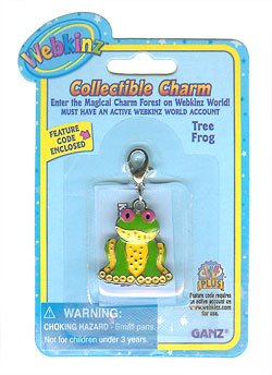 Webkinz Tree Frog Charm