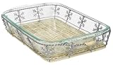 Pyrex 3 Quart Snowflake Basket Set
