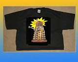 DOCTOR WHO Dalek BLACK T SHIRT SIZE SMALL