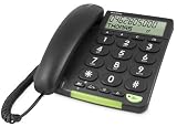 Produkt-Bild: Doro PhoneEasy 312cs Schnurgebundenes Gro&szlig;tastentelefon mit gro&szlig;em Display schwarz