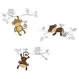 Bedtime Originals Mod Monkey Wall Appliques