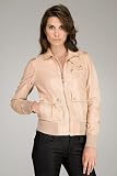Diesel Kaled Peach Leather Jacket