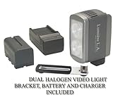 Lumiere L.A. 10W 20W Dual 3200K Tungsten Halogen Video Light Kit