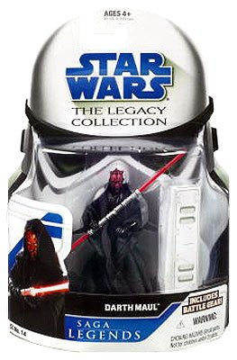Star Wars Clone Wars Saga Legends Action Figure SL No. 14 Darth Maul (style and colors may vary)