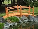 Backyard D&eacute;cor and More: Cedar Garden Bridge